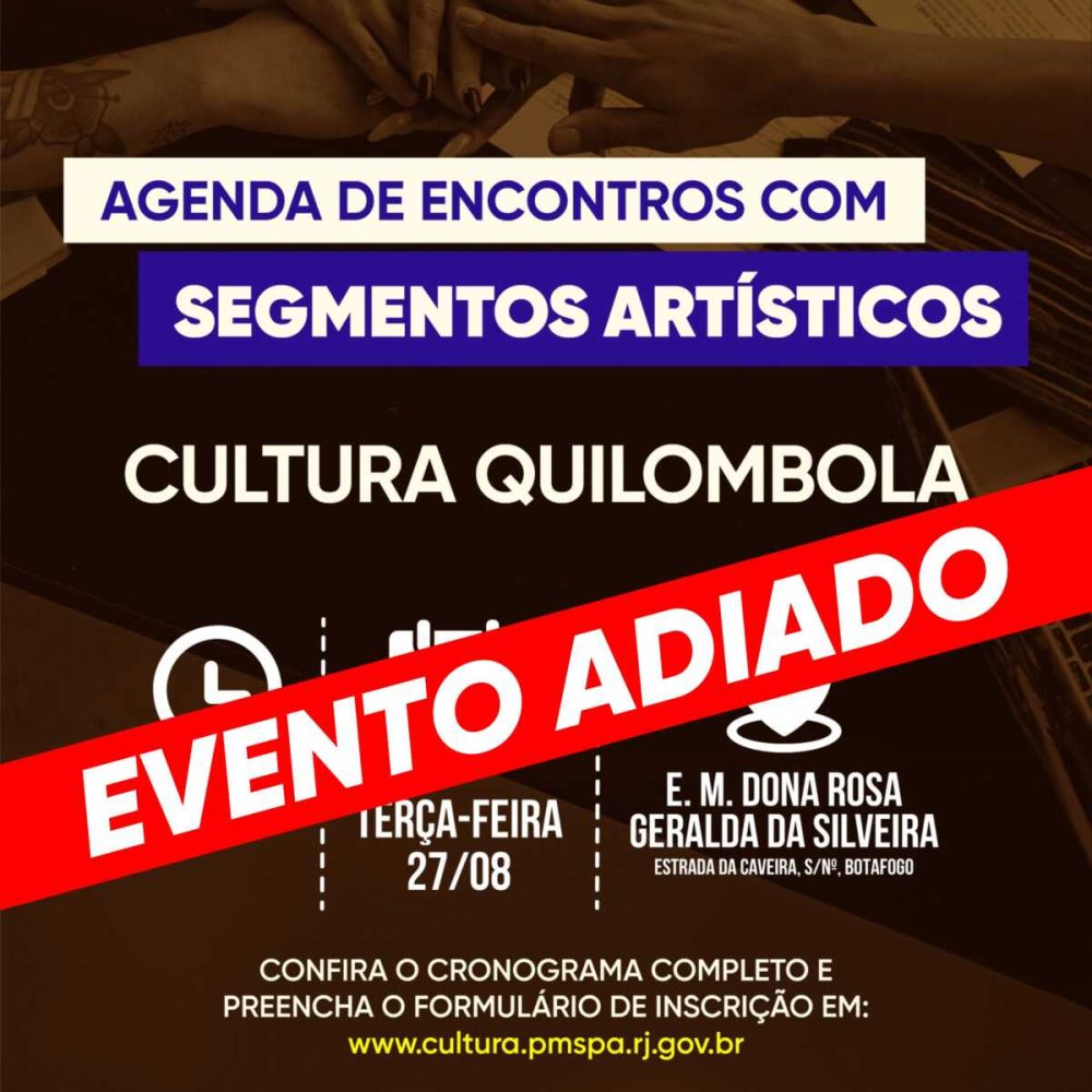 EVENTO ADIADO