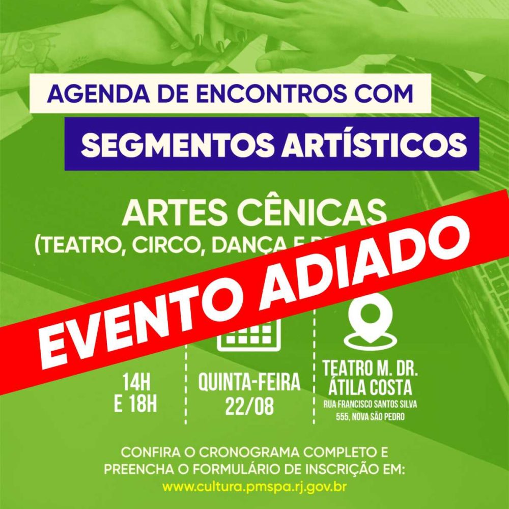 EVENTO ADIADO